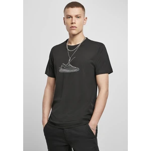 One Line Sneaker Tee Black