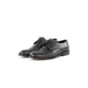 Ducavelli Pierro Genuine Leather Men's Classic Shoes, Derby Classic Shoes, Lace-Up Classic Shoes.