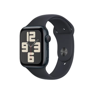 Apple Apple Watch SE (2023) GPS 44mm sportovní silikonový řemínek temně inkoustový M/L