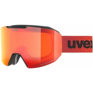 UVEX Evidnt Attract Black Mat Mirror Sapphire/Contrastview Orange Lasergold Lite Ochelari pentru schi