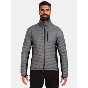 Men's insulated jacket Kilpi ACTIS-M Grey