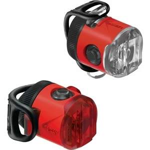 Lezyne Femto USB Drive Pair Red Front 15 lm / Rear 5 lm Cyklistické světlo