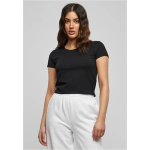 Dámský strečový dres Cropped Tee černé