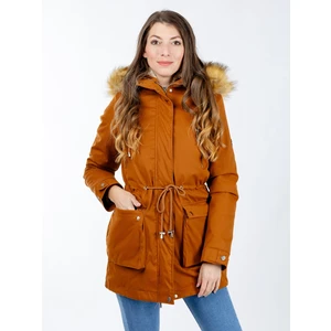 Women's parka GLANO - brown