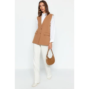 Trendyol Mink Lined Woven Vest