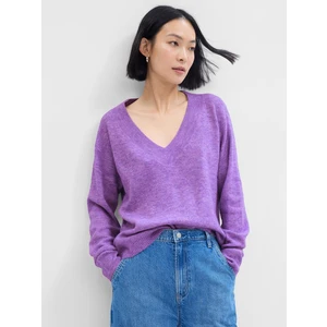 GAP Knitted sweater with V-neck - Women