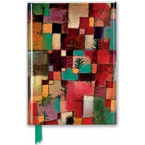 Zápisník Paul Klee: Redgreen and Violet-Yellow Rhythms (Foiled Journal)