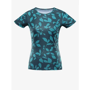 Women's T-shirt ALPINE PRO QUATRA Sea Moss variant pb