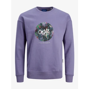 Purple Boys' Sweatshirt Jack & Jones Silver - Boys