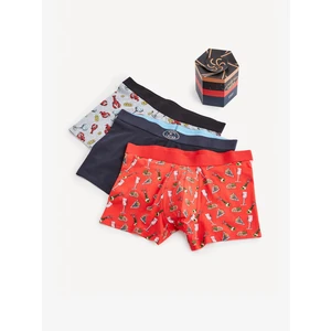 Celio Boxer Shorts Gift Pack, 3 Pieces - Men's