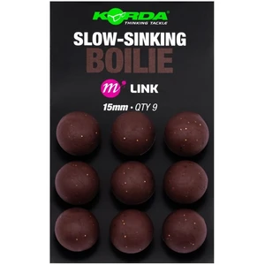 Korda plastic wafter slow-sinking boilie link - 15 mm 9 ks