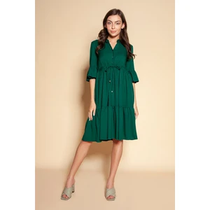 Lanti Woman's 3/4 Sleeve Dress Suk197