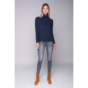 Marita Bobko Woman's Turtleneck no.2 Navy Blue