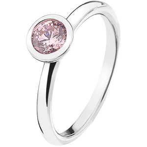 Hot Diamonds Stříbrný prsten Emozioni Scintilla Pink Compassion ER017 51 mm