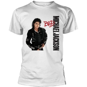 Michael Jackson Maglietta Bad Bianco M