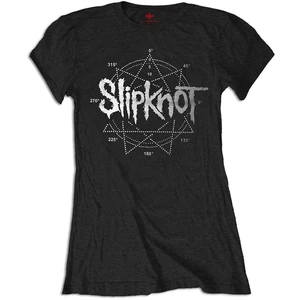 Slipknot Koszulka Logo Star (Diamante) Czarny 2XL