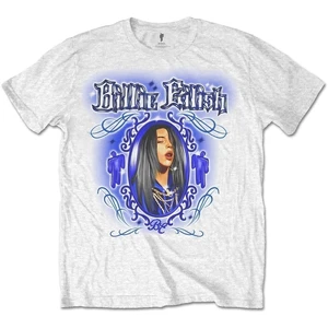 Billie Eilish T-shirt Airbrush Blanc M