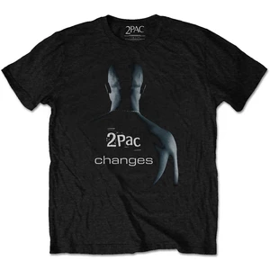 2Pac T-Shirt Changes Schwarz 2XL