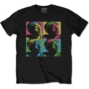 2Pac T-Shirt Pop Art Black S