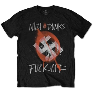 Dead Kennedys Tričko Nazi Punks Bílá-Černá-Červená L