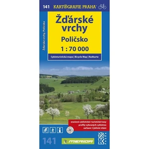 1: 70T(141)-Žďárské vrchy,Poličsko (cyklomapa)