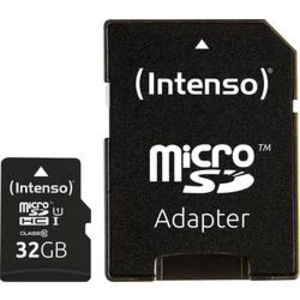 Pamäťová karta micro SDHC, 32 GB, Intenso Professional, Class 10, UHS-I, vr. SD adaptéru