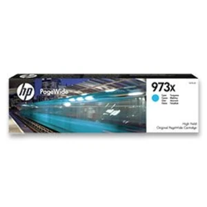 HP Inkoustová kazeta 973X originál azurová F6T81AE