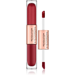 Makeup Revolution Eye Chrome Matte & Metal Liquid Eyeshadow - Adore cienie do powiek w kremie w pisaku 2,2 g