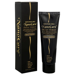 VitalCare Bělicí zubní pasta White Pearl NanoCare Black Gold 100 g