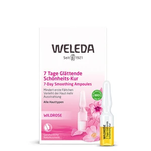 Weleda Růže pleťový olej v ampulích 7denní vyhlazující kúra 7x0.8 ml