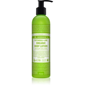 Dr. Bronner’s Patchouli & Lime intenzivní regenerační tělové mléko 240 ml