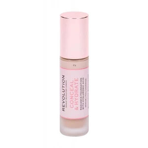 Revolution Lehký hydratační make-up Conceal & Hydrate (Radiance Foundation) 23 ml F3