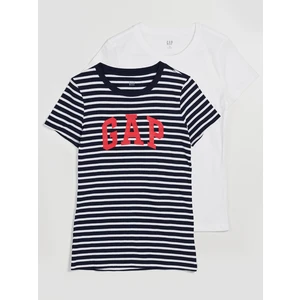 GAP Cotton T-shirts with logo, 2pcs - Women