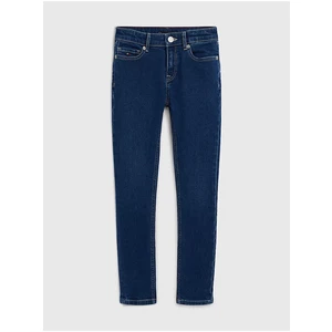 Dark Blue Boys Skinny Fit Jeans Tommy Hilfiger - Boys