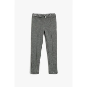 Koton Leggings - Gray - Normal Waist