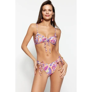 Trendyol Bikini Bottom - Multicolor - Floral