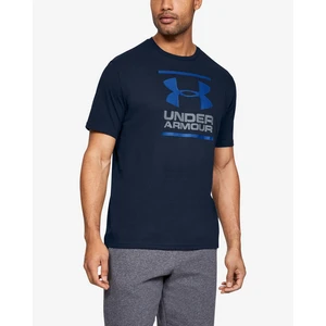 Pánské triko Under Armour GL Foundation SS T  Academy/Steel/Royal