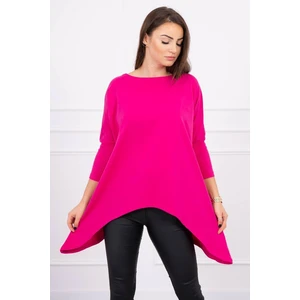 Blouse oversize fuchsia