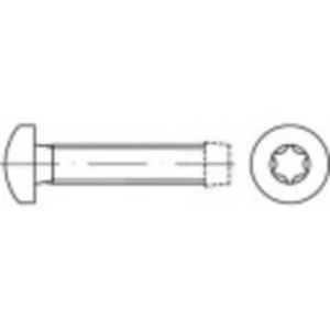 Závitníkové šrouby TOOLCRAFT 141225, N/A, M3, 4 mm, ocel, 1000 ks