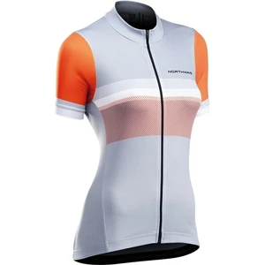 Northwave Womens Origin Jersey Short Sleeve Ice/Orange XS