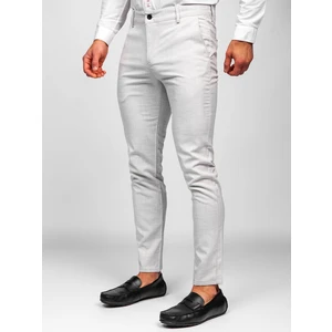 Pantaloni bej chinos Bolf 0015