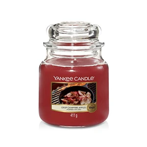 Yankee Candle Crisp Campfire Apple vonná sviečka 411 g