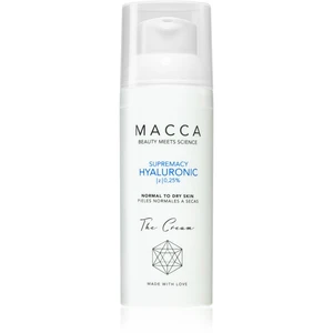 Macca Supremacy Hyaluronic hydratačný pleťový krém s kyselinou hyalurónovou 50 ml