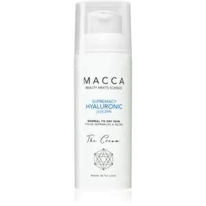 Macca Supremacy Hyaluronic hydratační pleťový krém s kyselinou hyaluronovou 50 ml