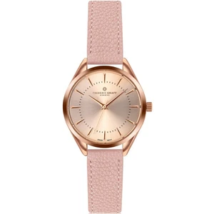 Frederic Graff Kanjut Sar Lychee Pink Leather Strap Watch FCE-B035R