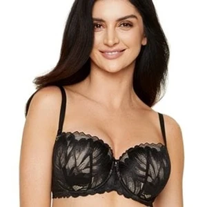 Moon / B1 push-up bra - black