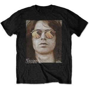 The Doors Tričko Jim Face Černá 2XL