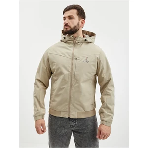 Beige Mens Light Jack & Jones Snap Jack - Men