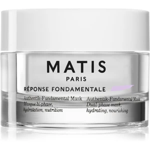 MATIS Paris Réponse Fondamentale Authentik-Fundamental Mask regeneračná a hydratačná maska na tvár na dvojfázové ošetrenie pleti 50 ml