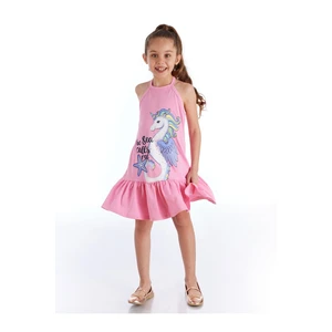 Mushi Seacorn Pink Girl Dress